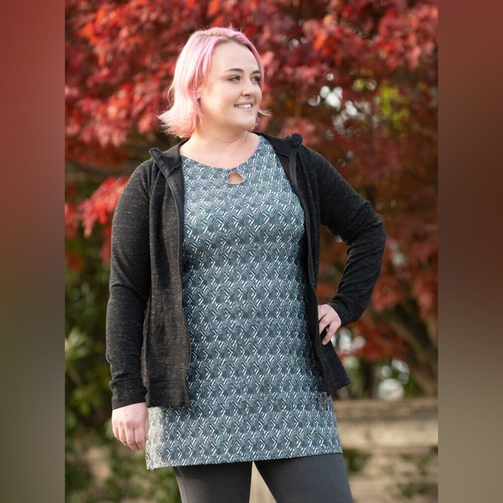 Nuu Muu Classic Keyhole Original Exercise Dress In Green Matcha Size XL